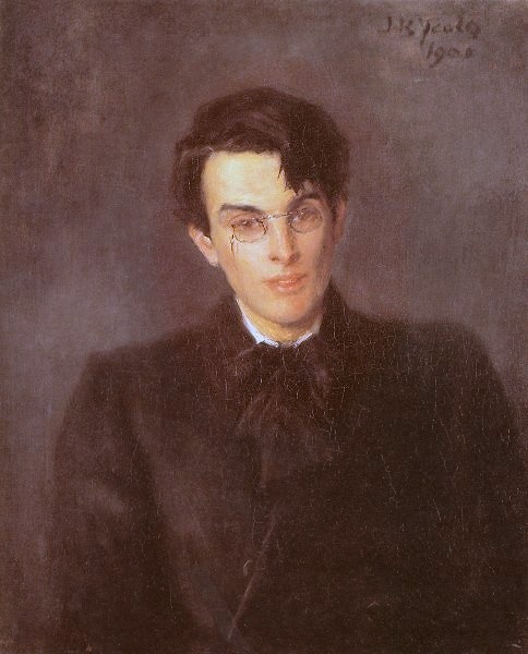 [W.B. Yeats in 1900]