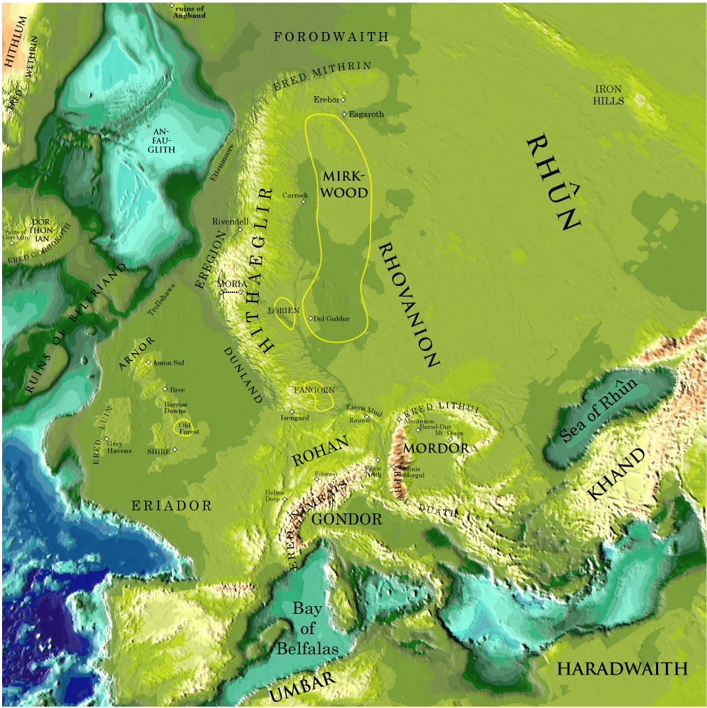 Making Middle Earth maps with R